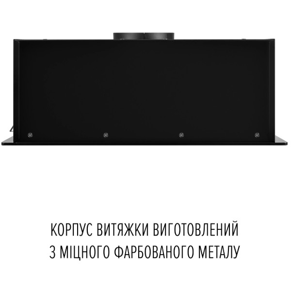 Фото - Витяжка вбудована Perfelli NUOVA 6PWRBM NERO